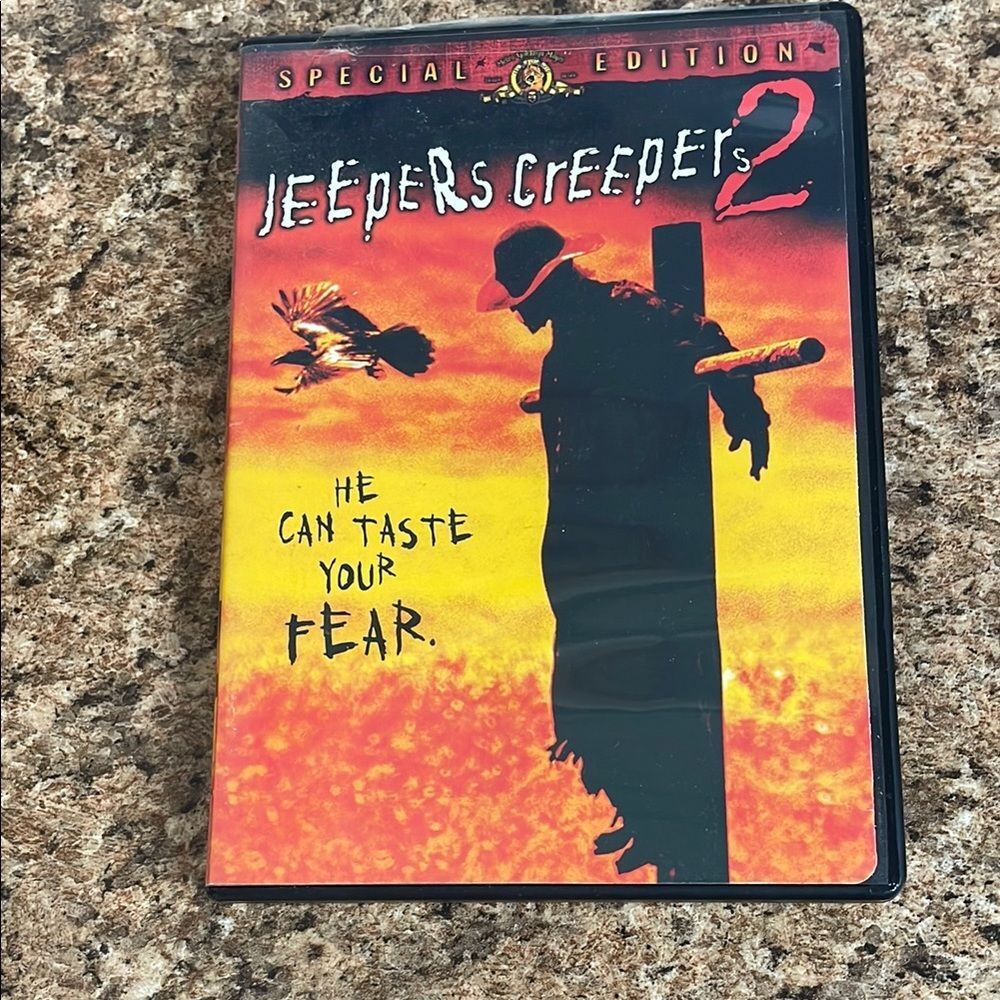 Jeepers Creepers 2‎ DVD with Action-Packed Cover